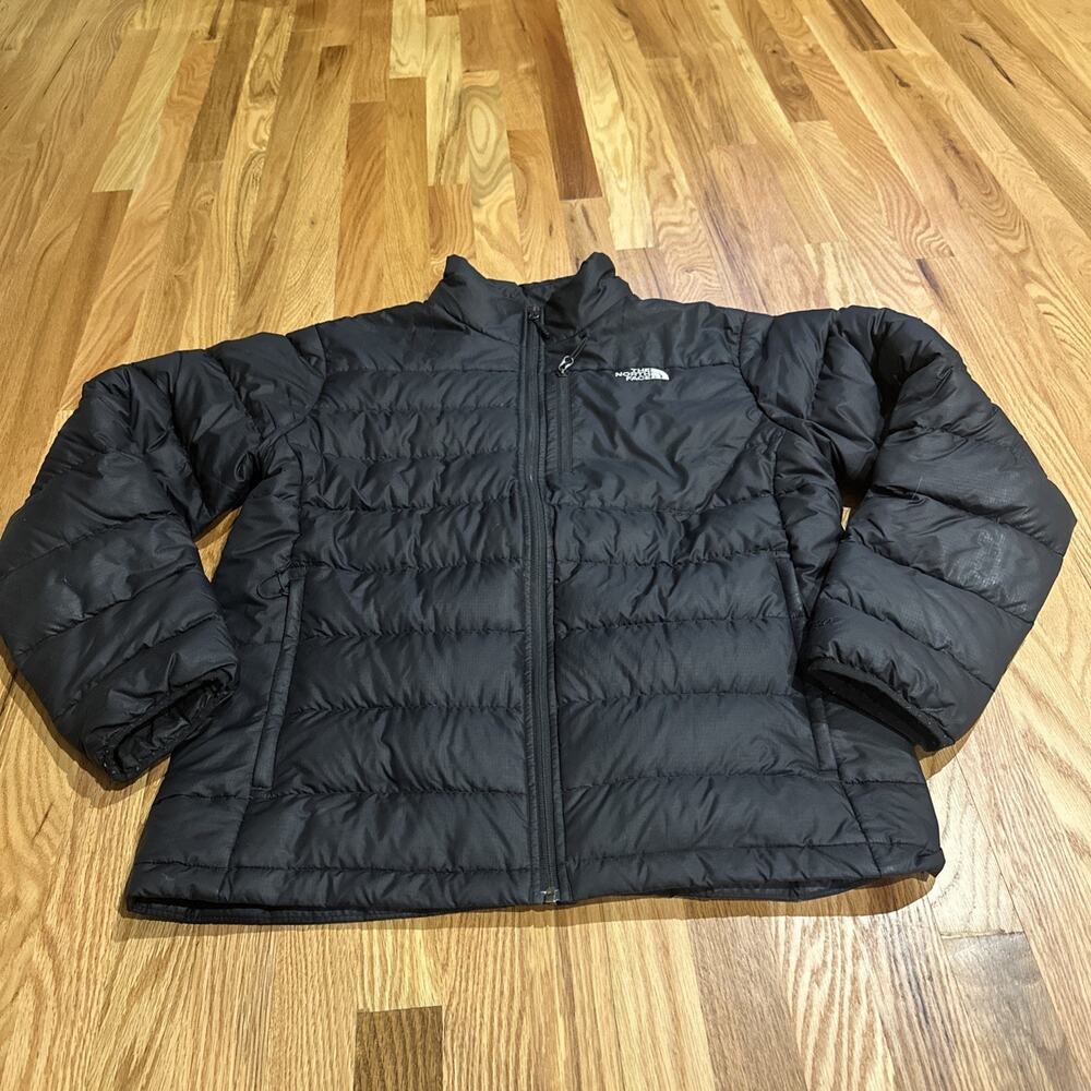 North Face 550 Jacket Men's Large Black Puffer Down Waterfowl Coat Outdoors